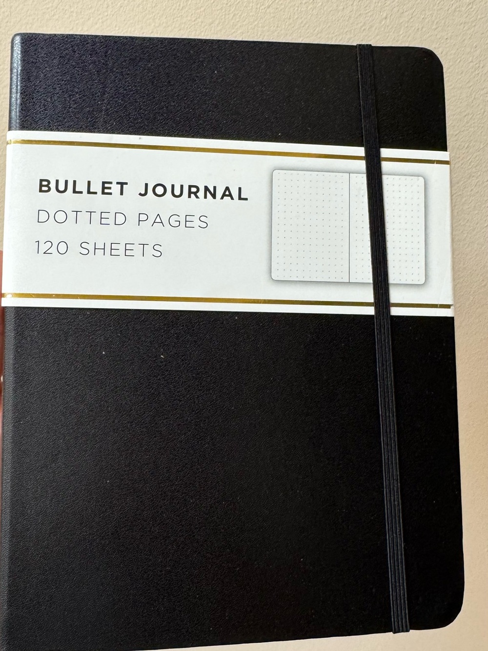 Amazon Black Bullet Journal Dotted Pages Notebook